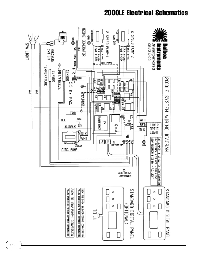 2000le electrical schematics36