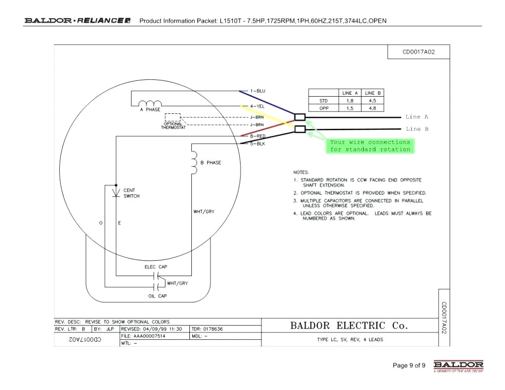 wiring diagram for 230v single phase motor unique baldor single phase contactor wiring diagram wiring diagram