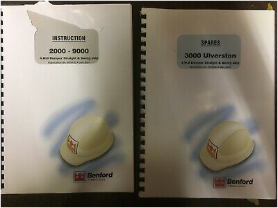 benford instruction and spares manuals for 4 w d dumper straight swing skip