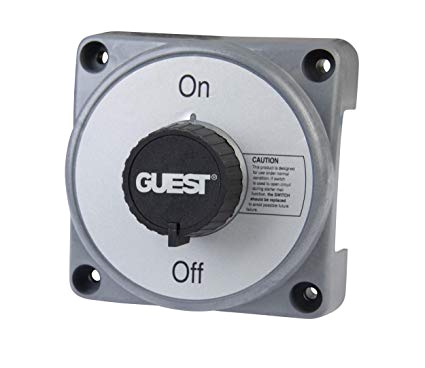 guest 2304a heavy duty diesel power marine battery extra duty on off switch 600