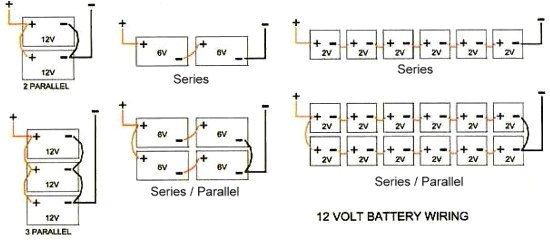 12 volt battery wiring diagram