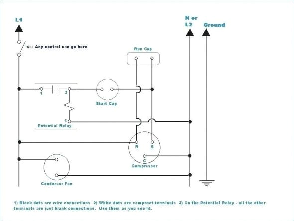 emerson compressor motor wiring diagram