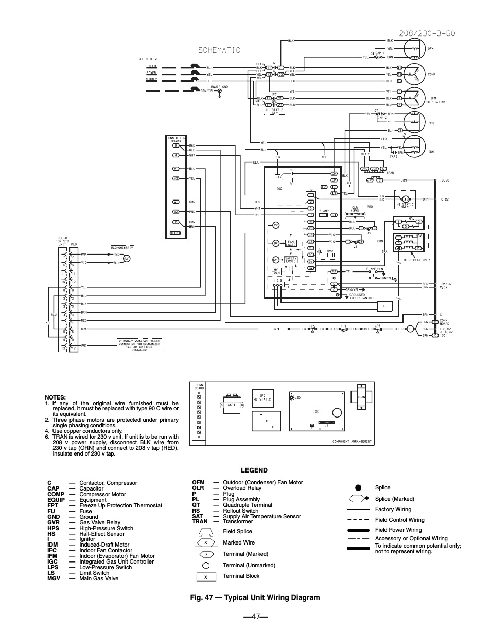 evaporator fan wiring diagram