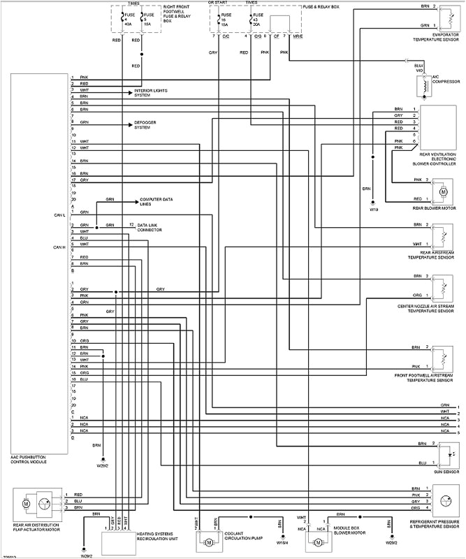 w163 wiring diagram