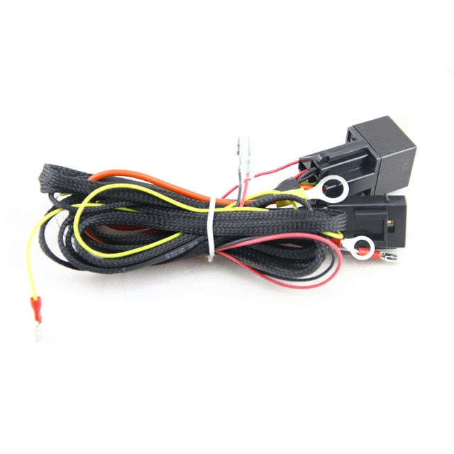 wire wiring harness fuse relay switch for smd angel eyes headlight bmw e46 headlight wiring harness