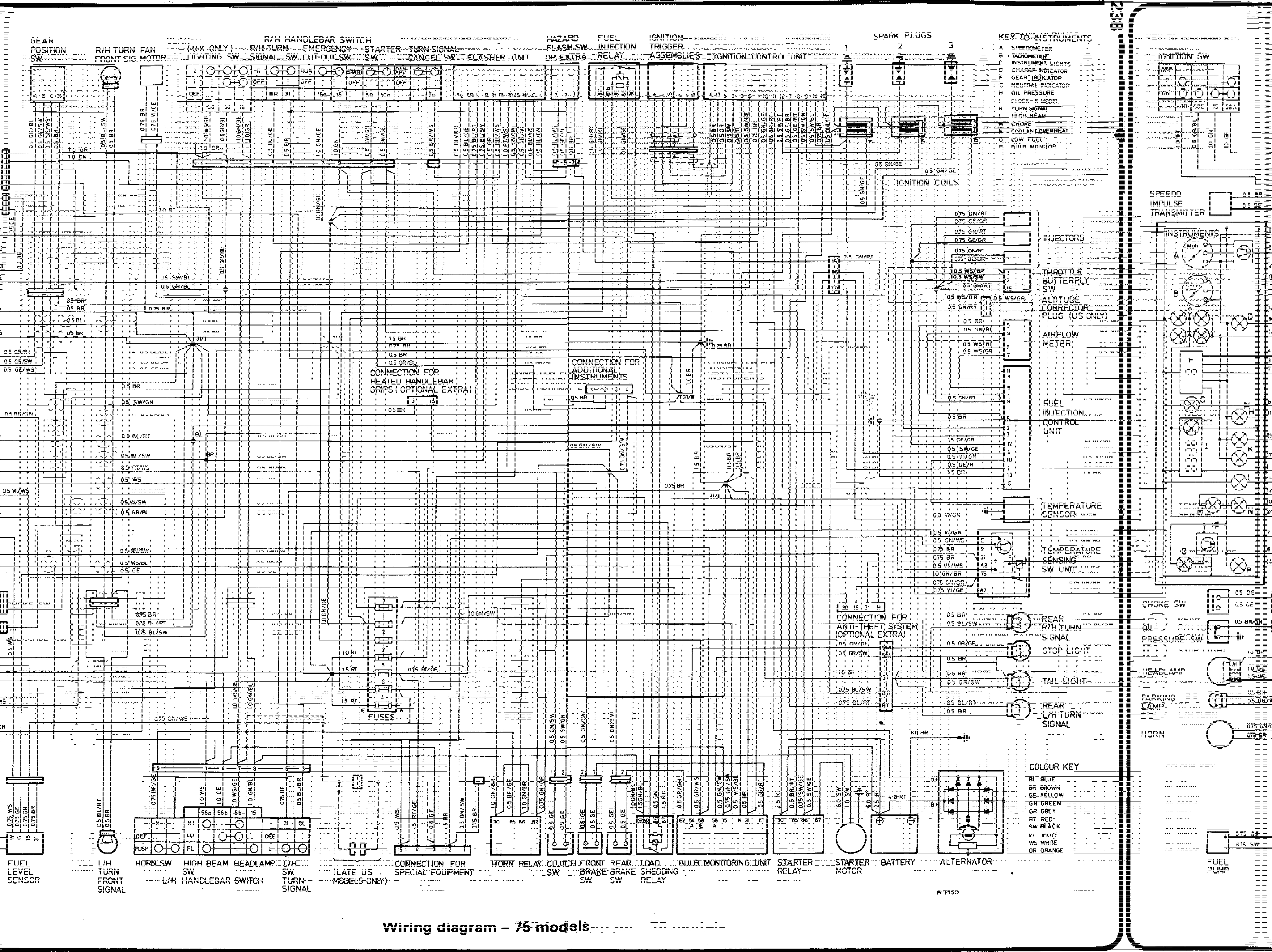 wiring diagram bmw k100
