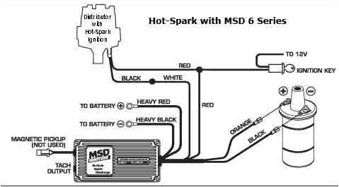 hot spark ignition and msd 6 series wiring diagram