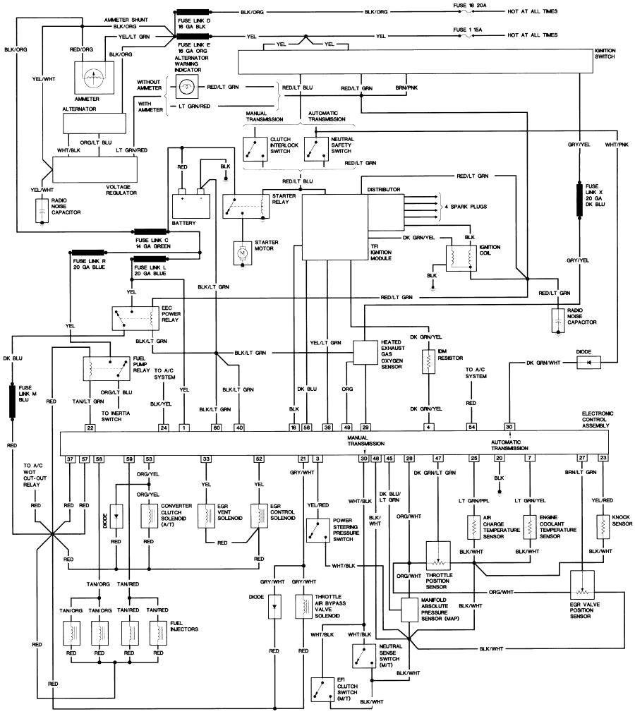 bronco ii wiring diagrams