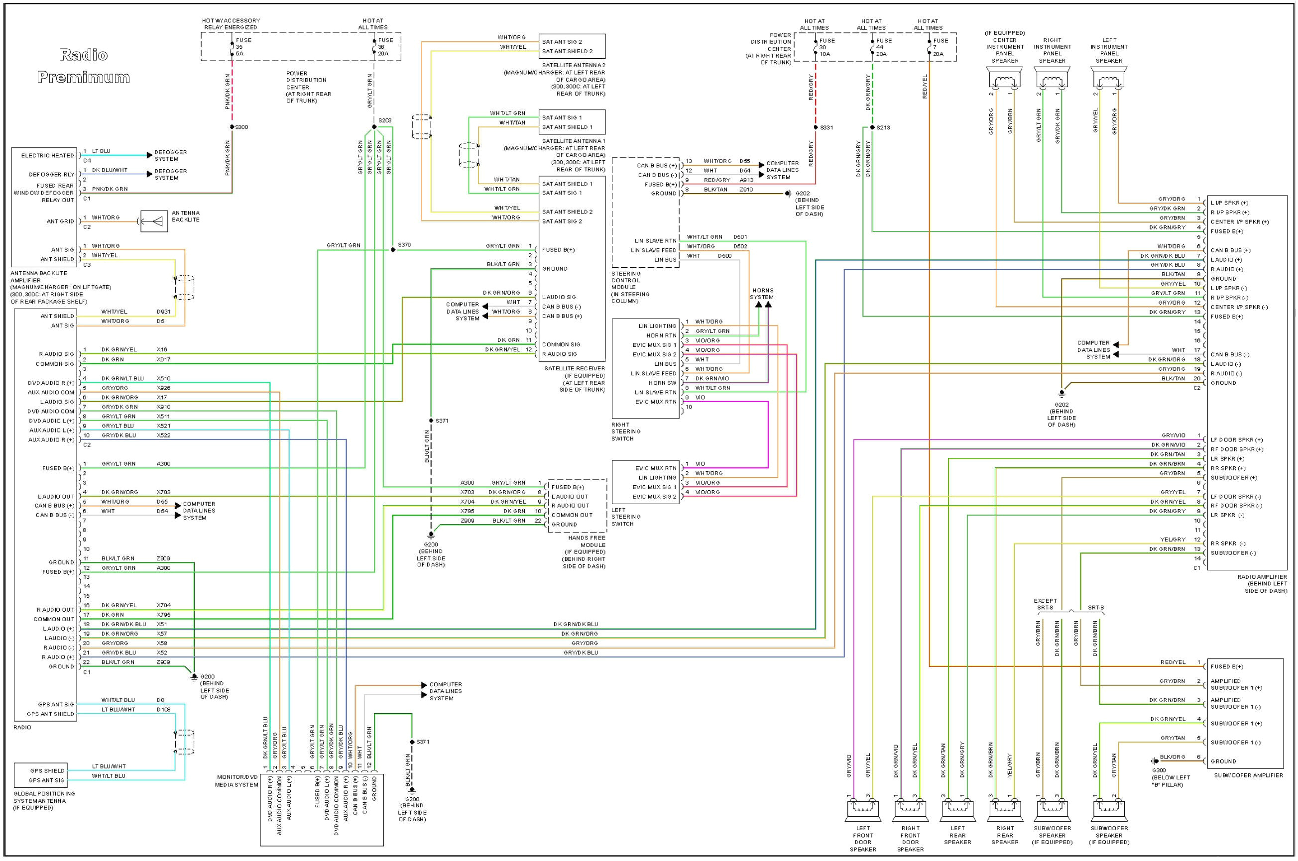 2003 chrysler 300m radio wiring diagram 2000 voyager in diagrams 2006 chrysler sebring radio wiring 2003