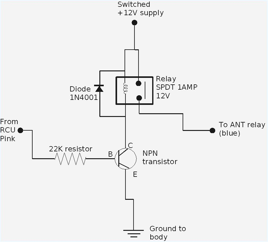 power antenna schematic wiring diagram home power antenna schematic