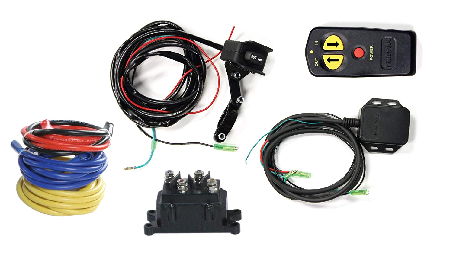 amazon com champion wireless winch remote control kit for 5000 lb or less atv utv winches automotive