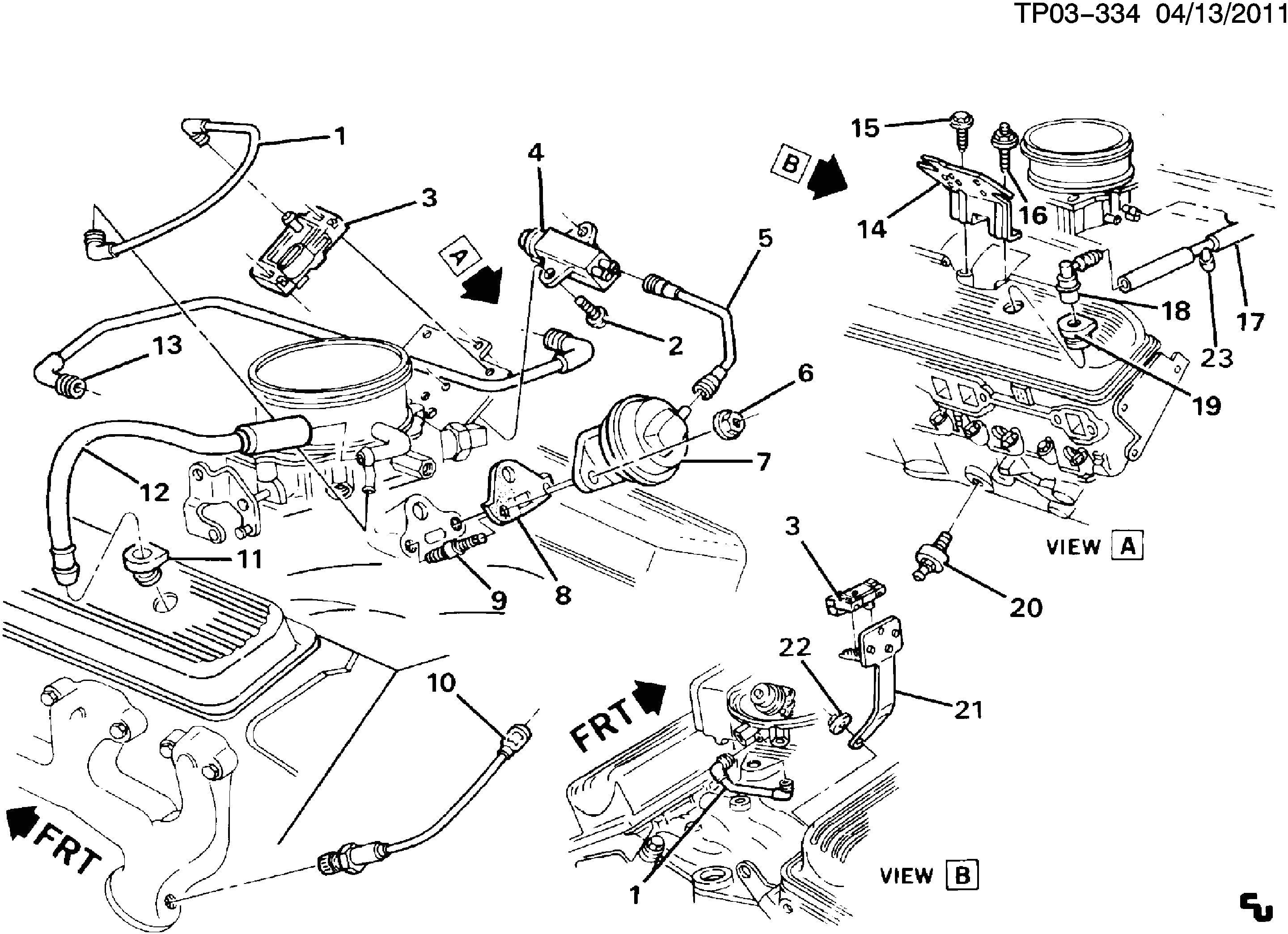 5 7 vortec engine diagram. 