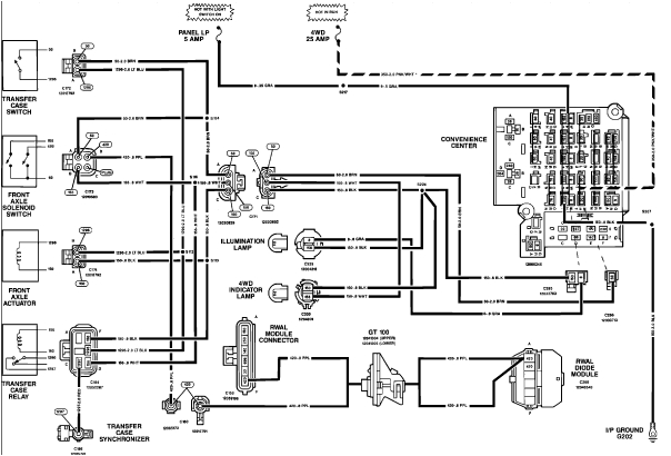 looking for a wiring diagram for the 4x4 to control the front difthis is the