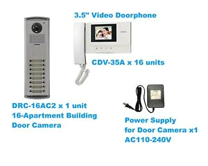 image is loading commax video door intercom set 16 apartment building