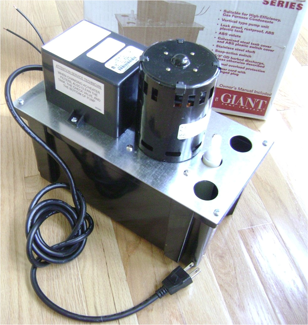 little giant automatic condensate removal pump vcl 24uls