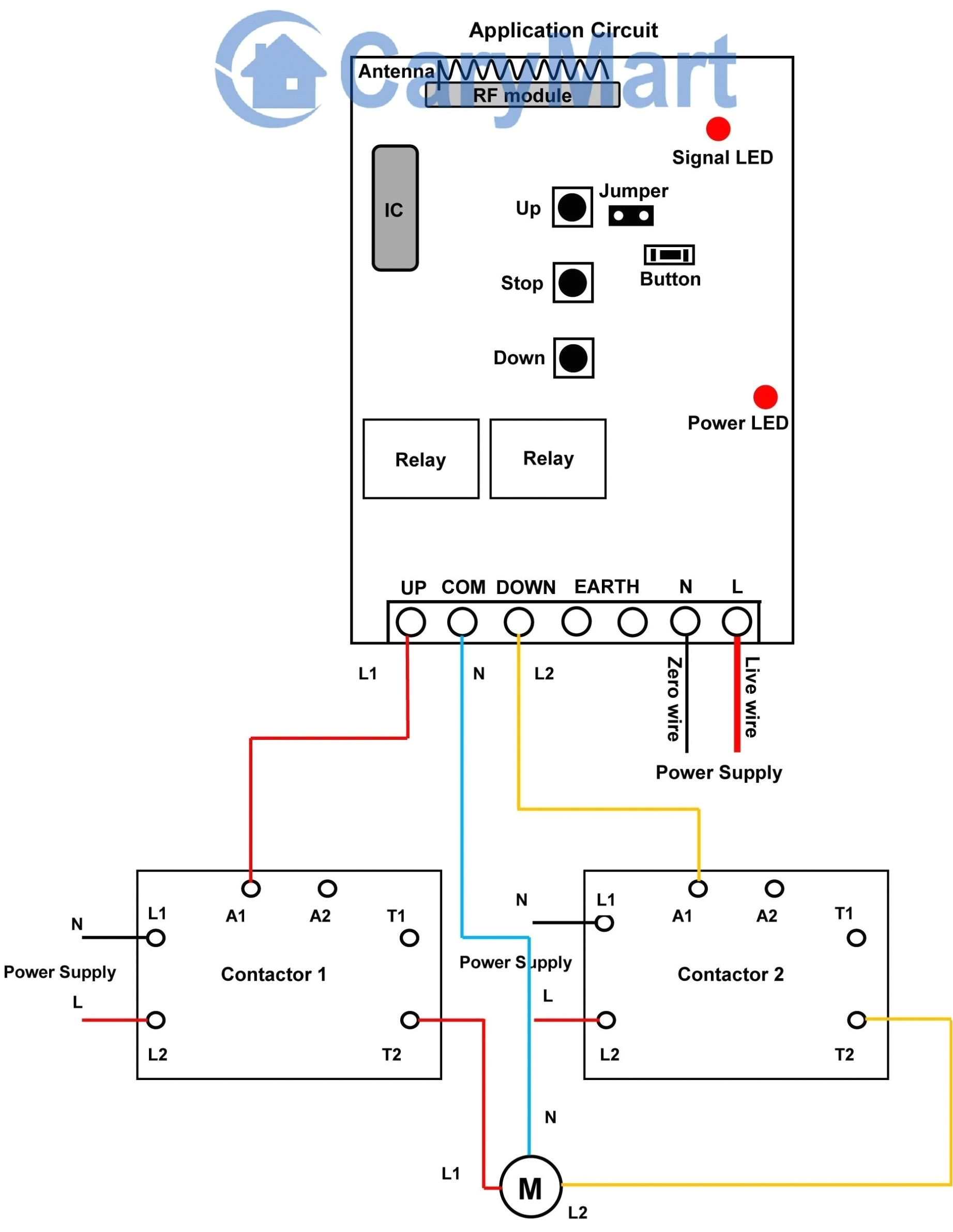 contactor wiring diagram with timer diagram diagramtemplate diagramsample