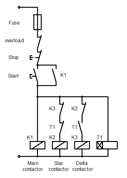 star delta starter control wiring electrical in 2019 electrical star wiring diagram