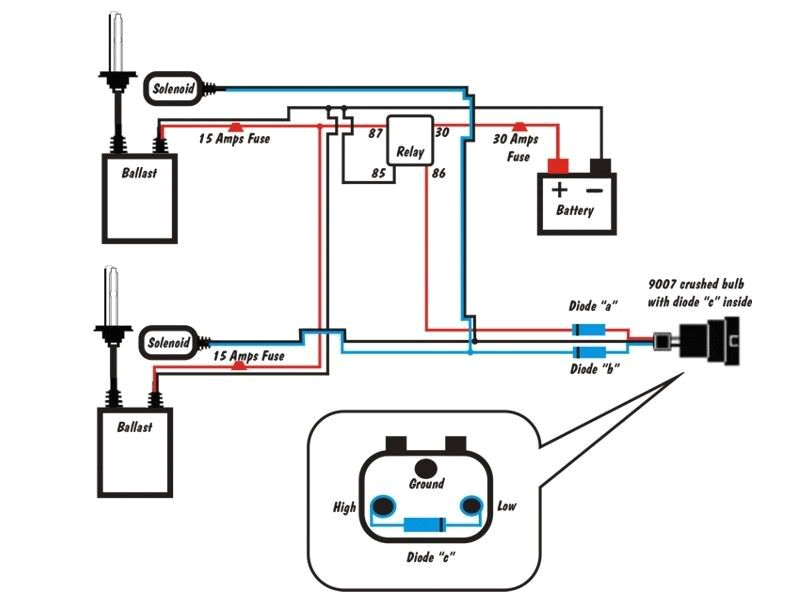 wiring diagram for xenon hid lights wiring diagram centre hid wiring diagram without relay hid relay wiring diagram