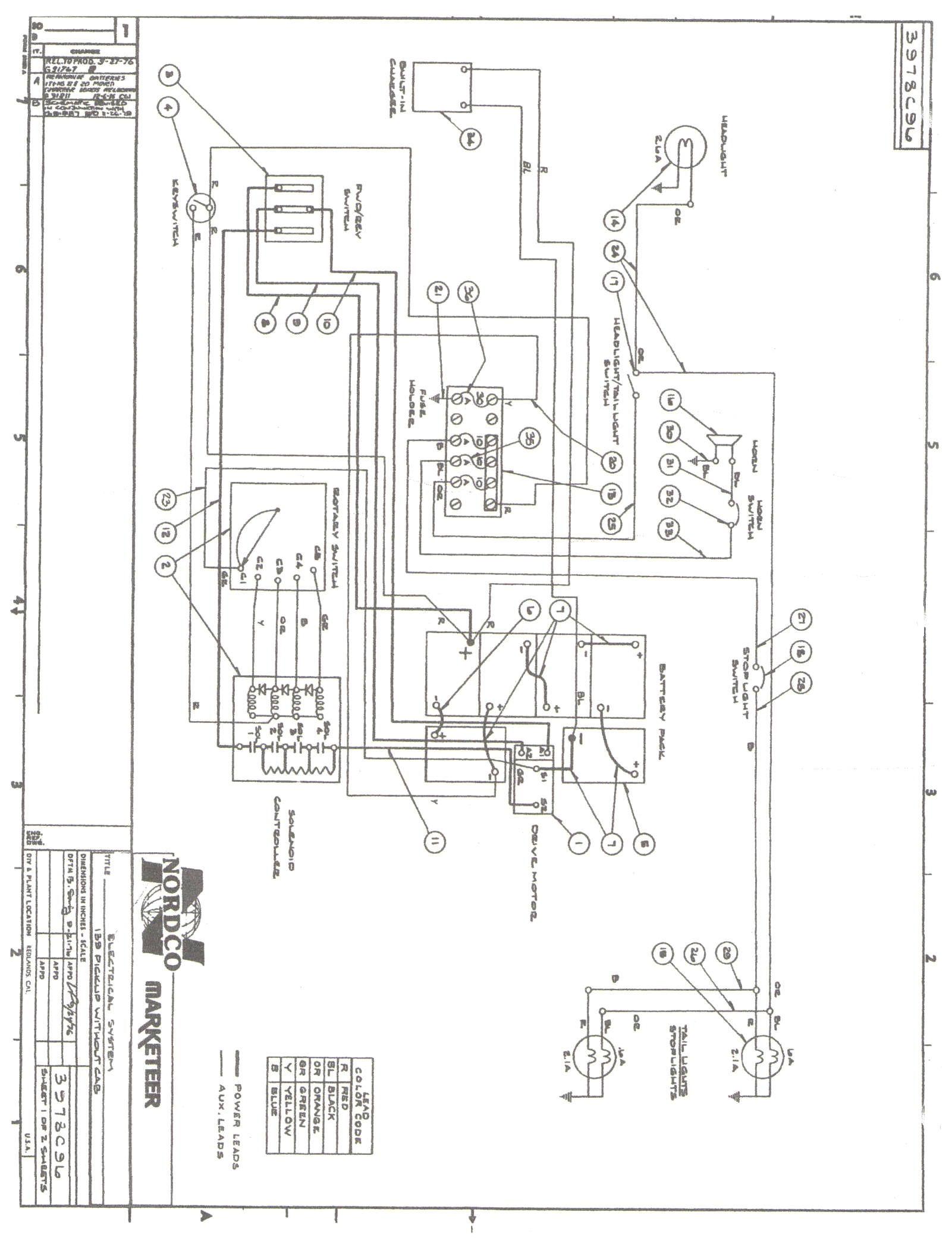 1996 ez go wiring diagram