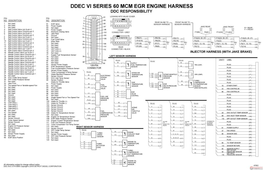 Detroit Diesel Series 60 Ecm Wiring Diagram Detroit Sel Wiring Diagrams Wiring Diagram Preview