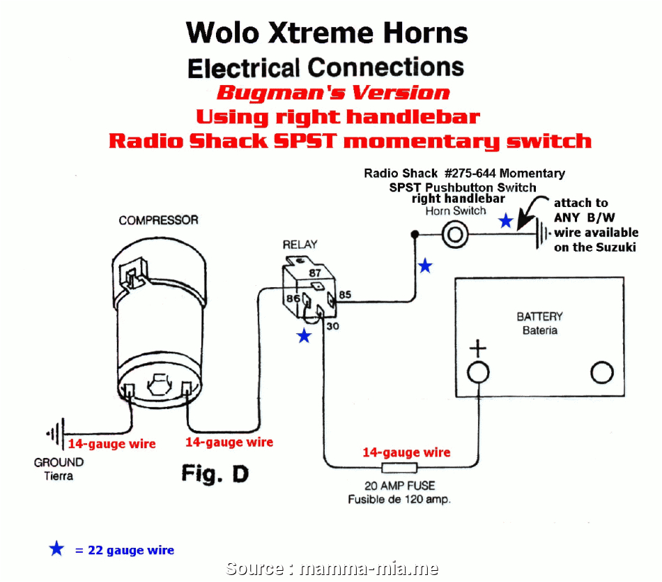 wiring diagram for air horns wiring diagram notemusical horn diagrams 13