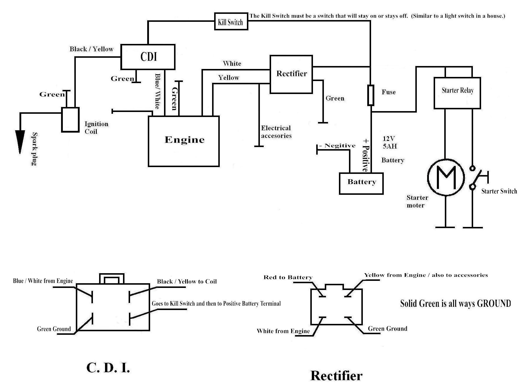 horizontal electric start engine wiring diagram jpg