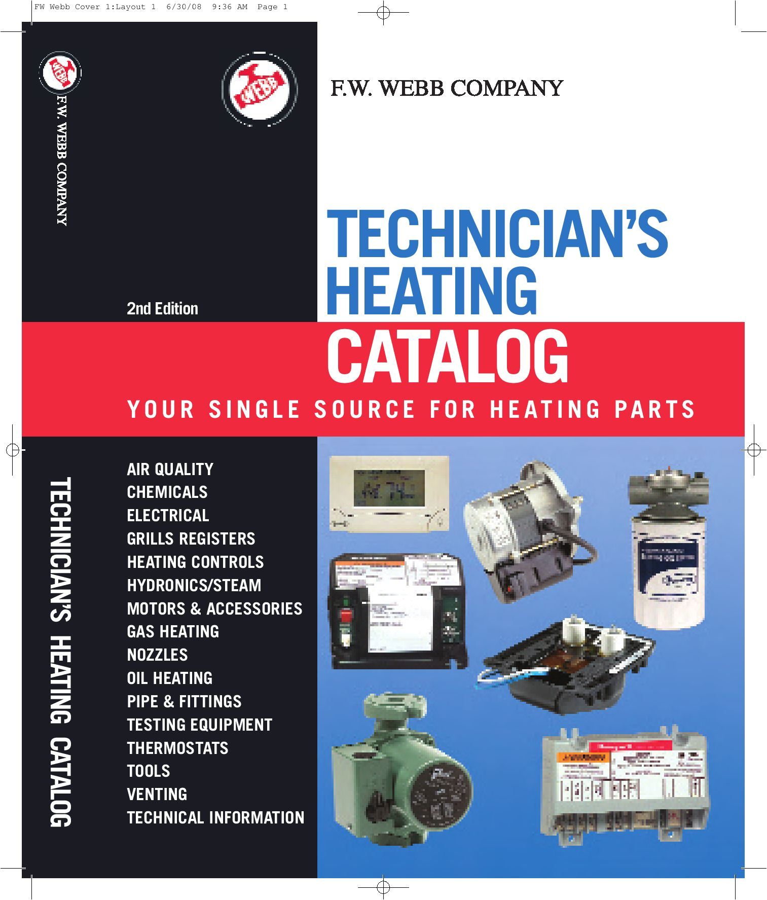 technician s heating catalog