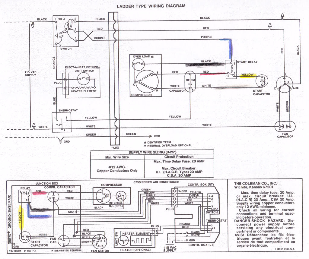 duo therm rv air conditioner wiring diagram best of atwood