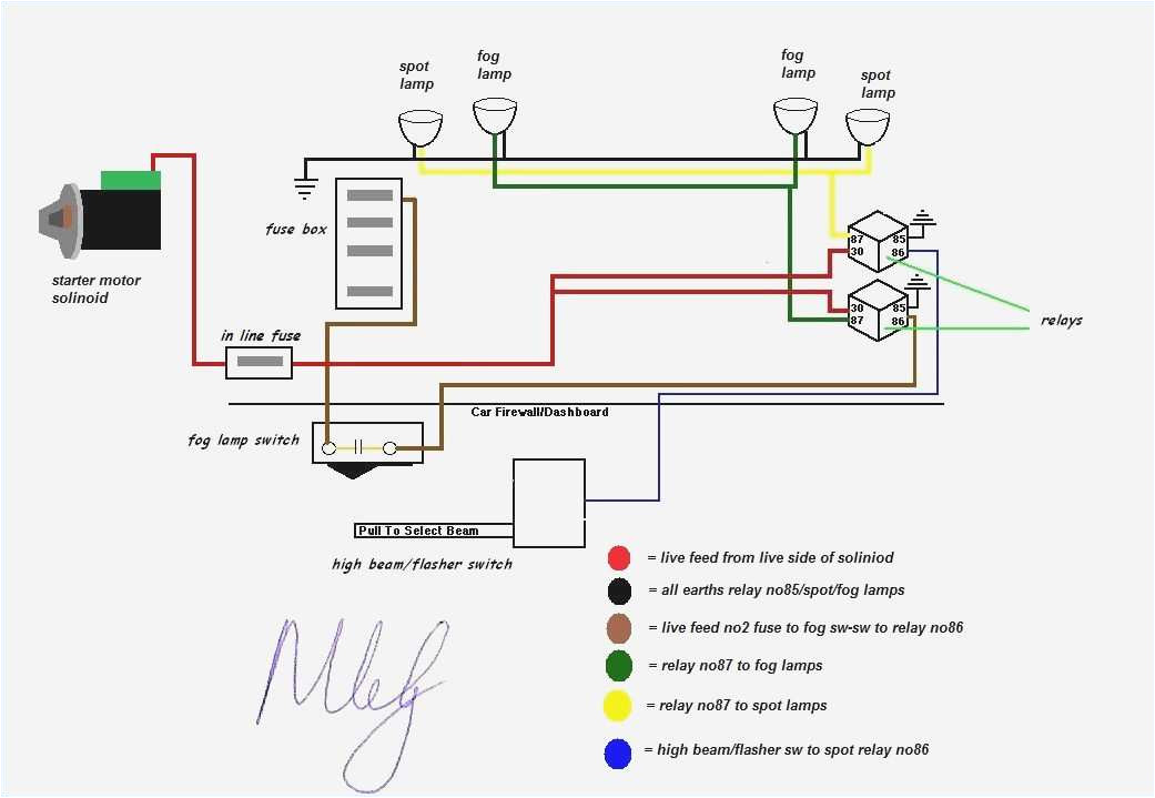 fog light wiring diagram best of fog light wiring diagram with relay beautiful wiring diagram od