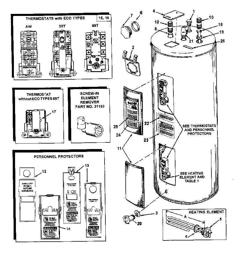 aosmith water heater parts model ees80t913 sears partsdirect throughout water heater parts diagram png resize u003d665 698 u0026ssl u003d1