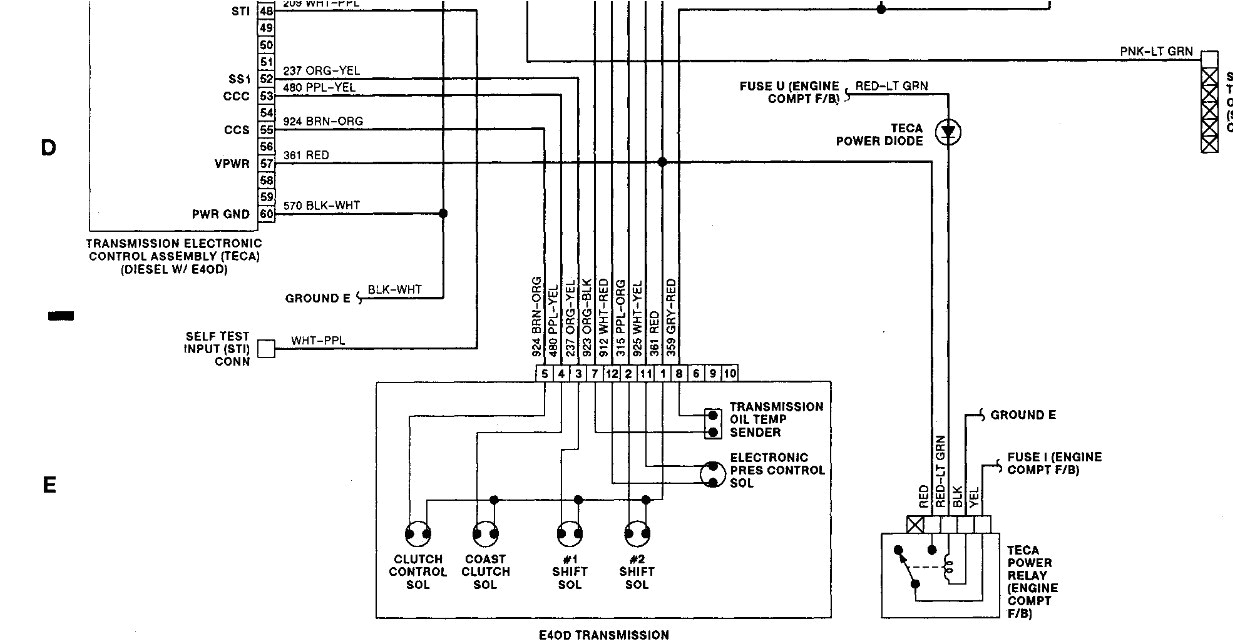 1991 ford e 350 e4od wiring diagram wiring diagram blog 1991 ford e 350 e4od wiring diagram