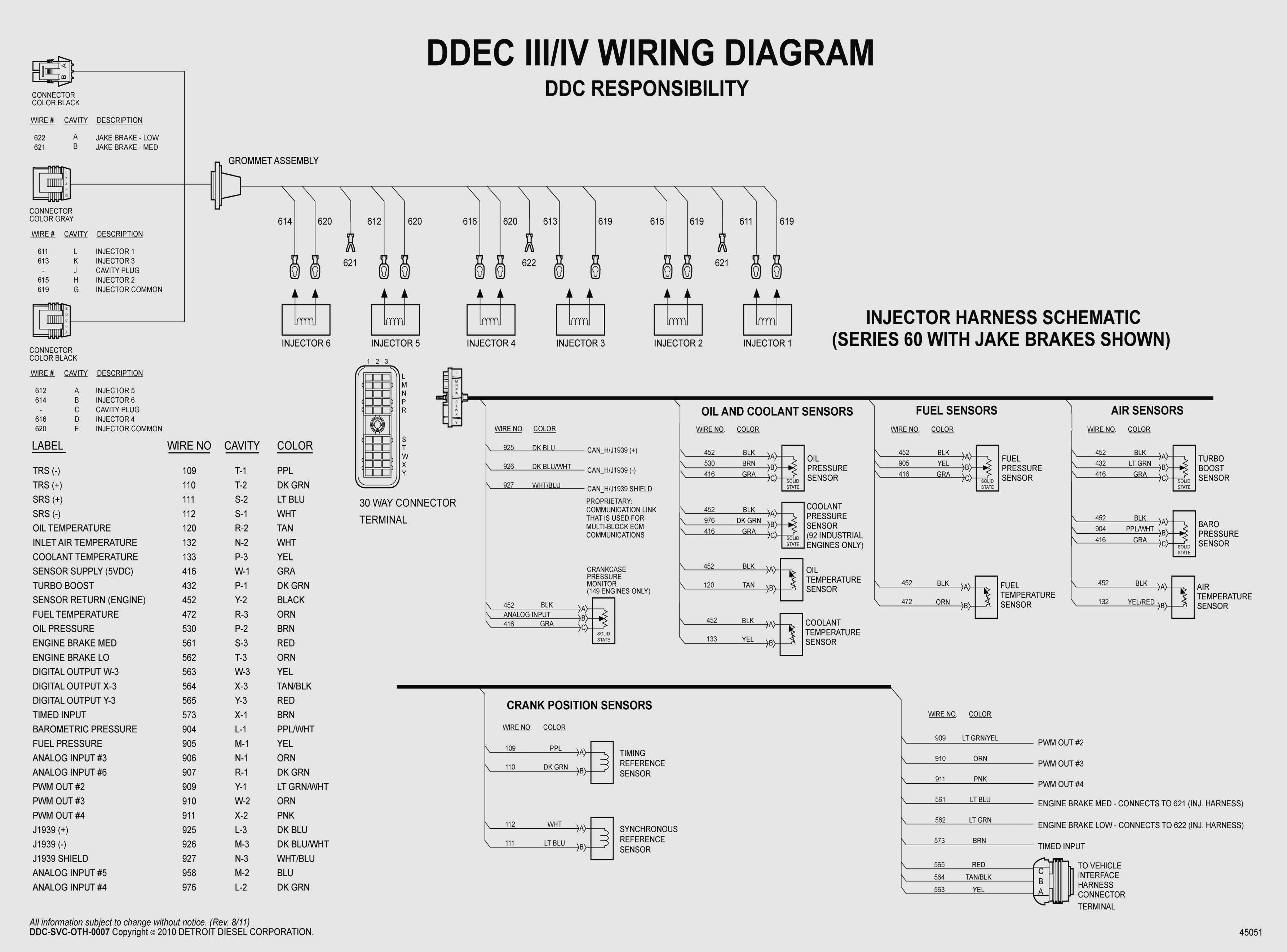ddec iv wiring diagram wiring diagram mega detroit diesel ddec iv wiring diagram ddec iv wiring diagram
