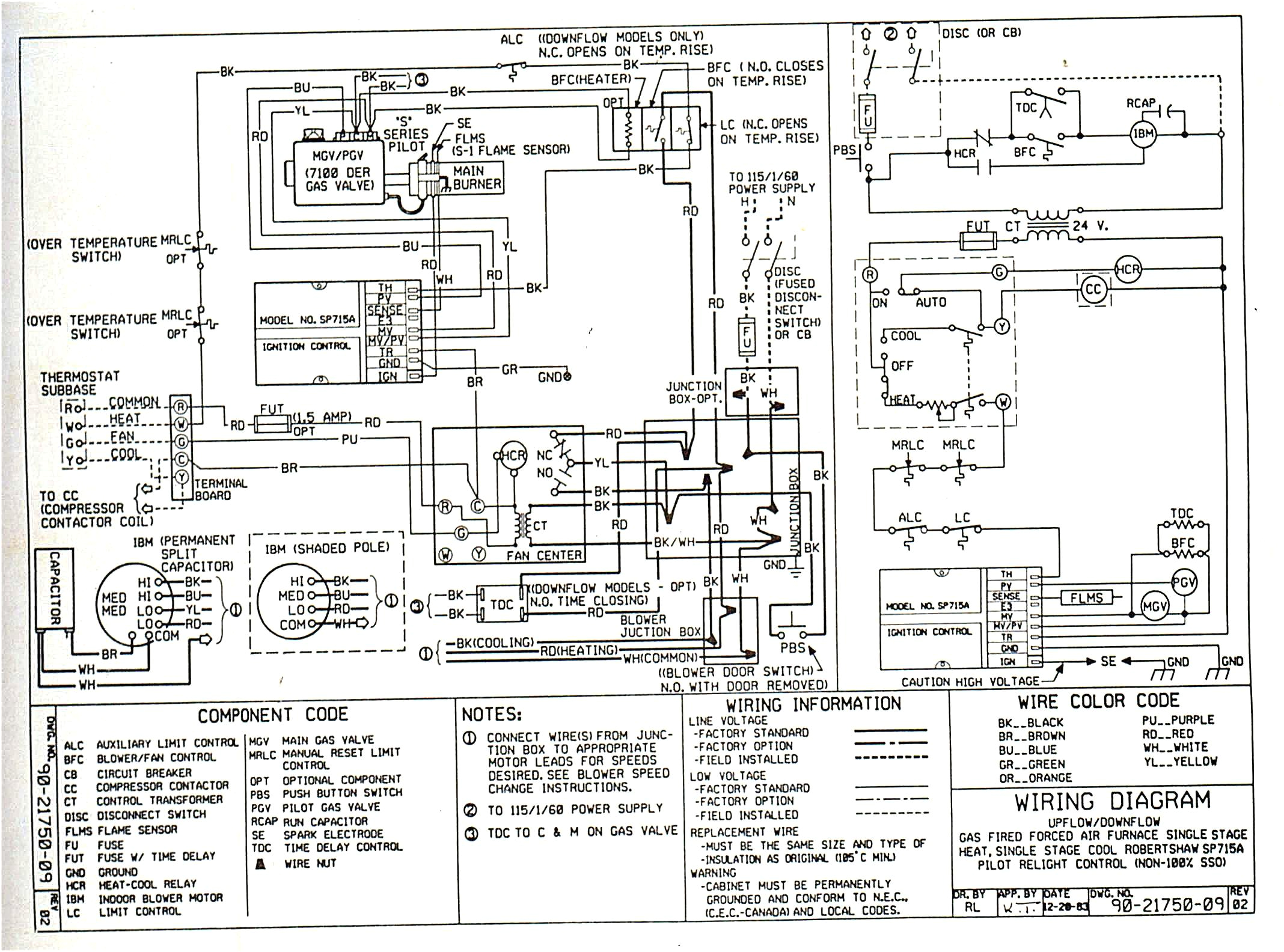 ga furnace relay wiring diagram