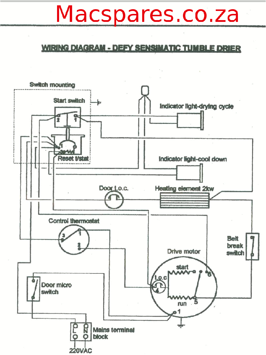 electric oven thermostat wiring diagram