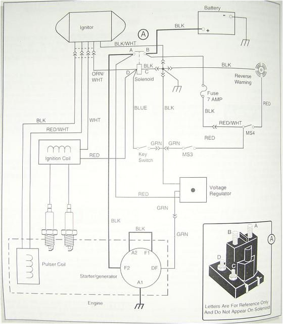gas ezgo wiring diagram ezgo golf cart wiring diagram e z go ezgo st350 wiring