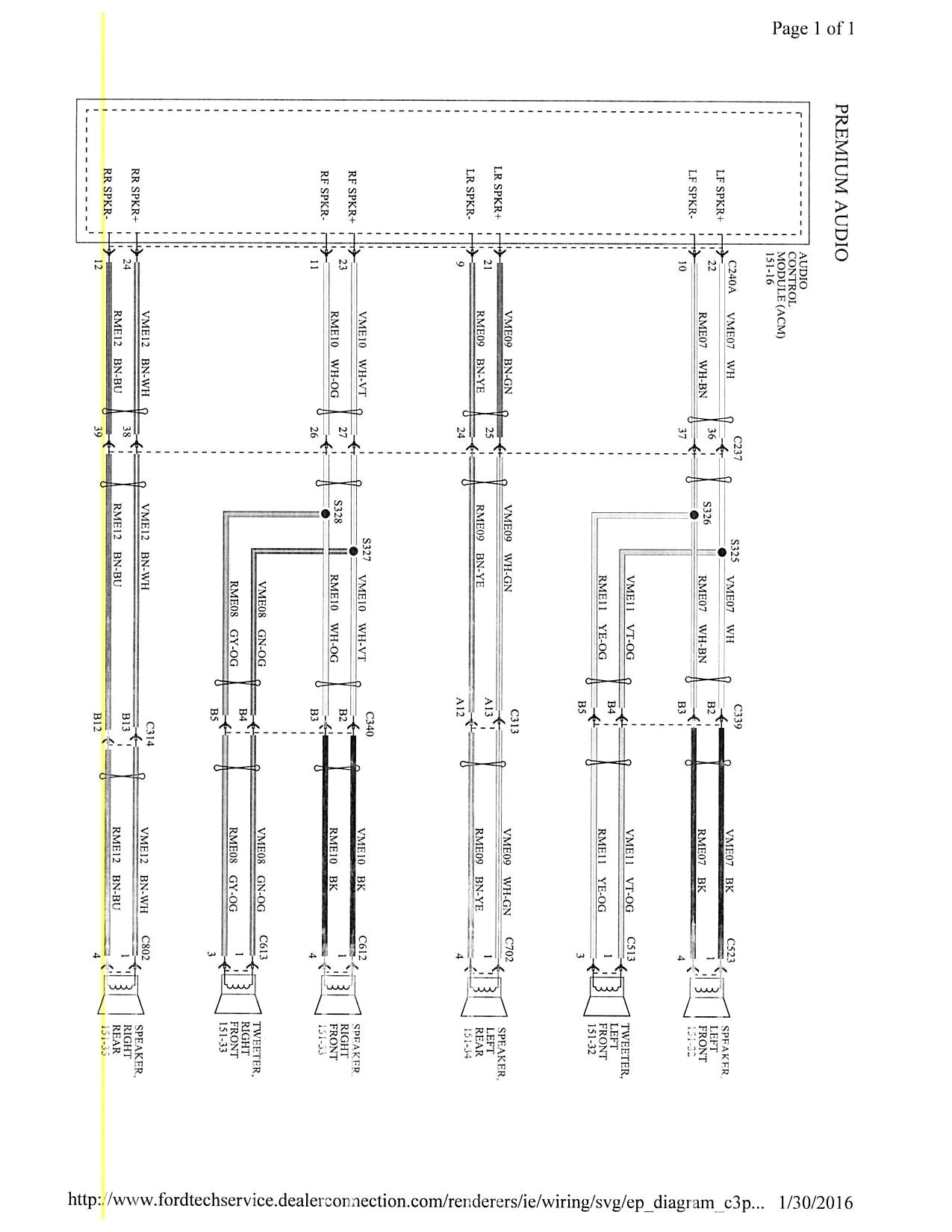 2014 ford fiesta wiring diagram