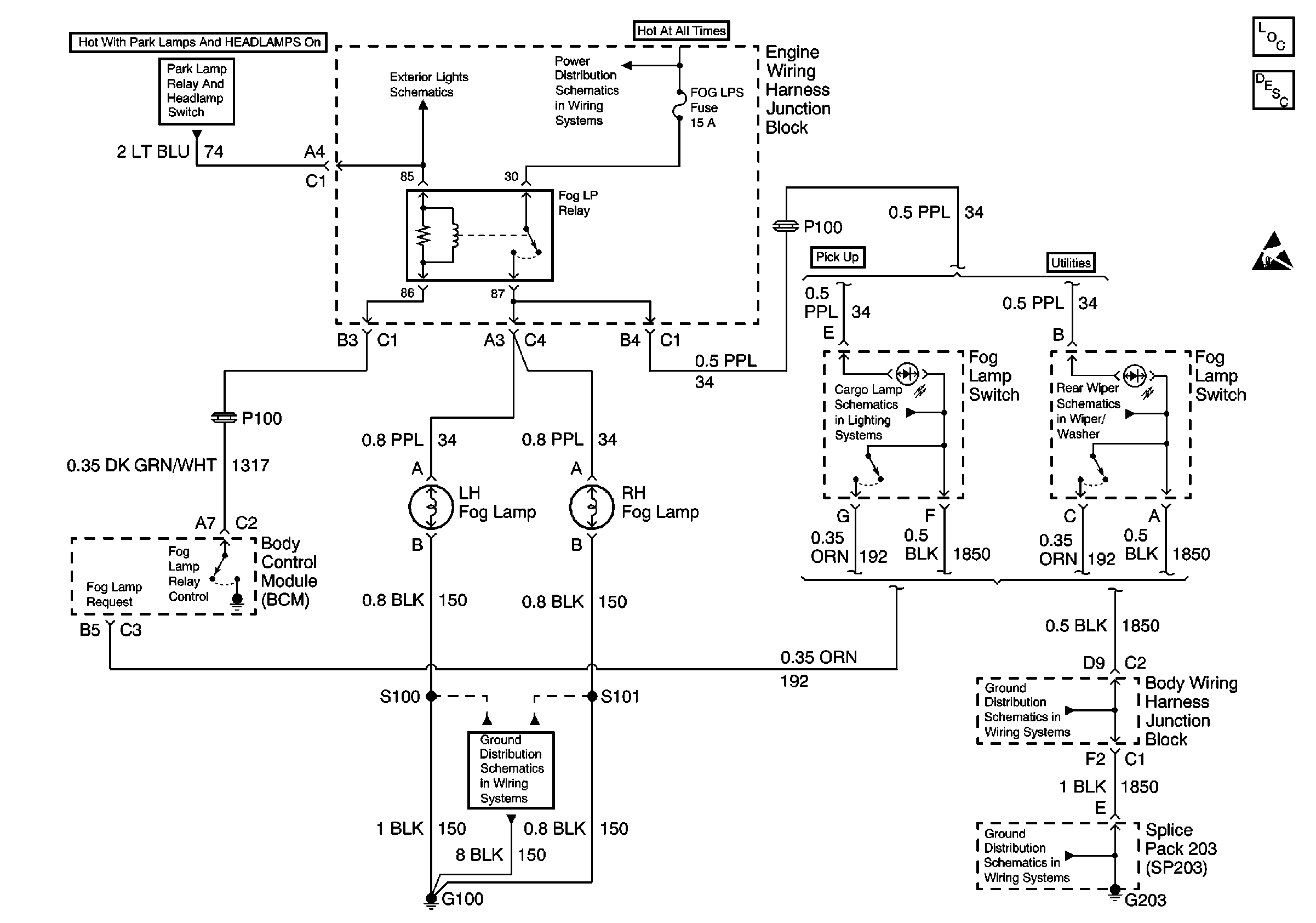 2002 silverado fog light wiring diagram wiring diagram features 02 f350 fog light wiring diagram schematic