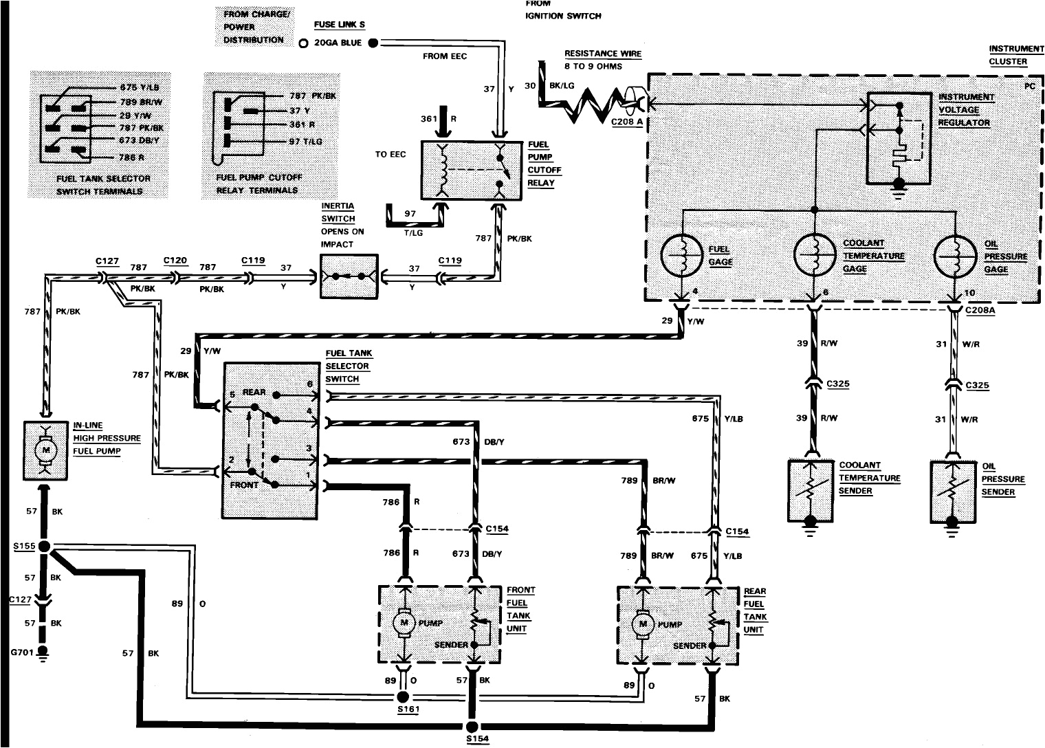 1986 f350 wiring diagram wiring diagram repair guides 1981 ford f150 fuel system diagram