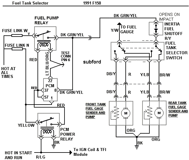 ford f 150 questions 1990 f150 dual tanks cargurus95 ford f150 fuel pump wiring diagram