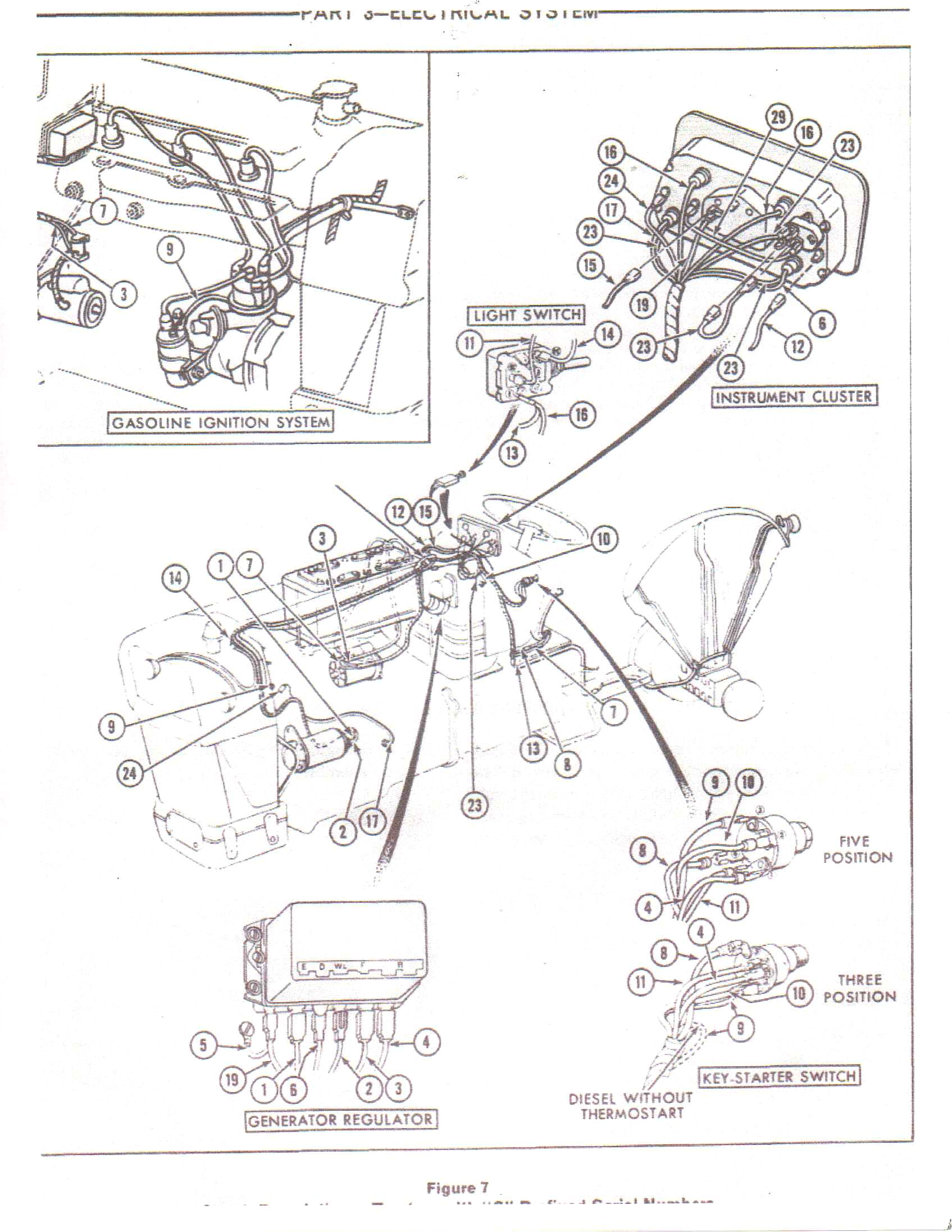 ford tractor starter wiring wiring diagram used