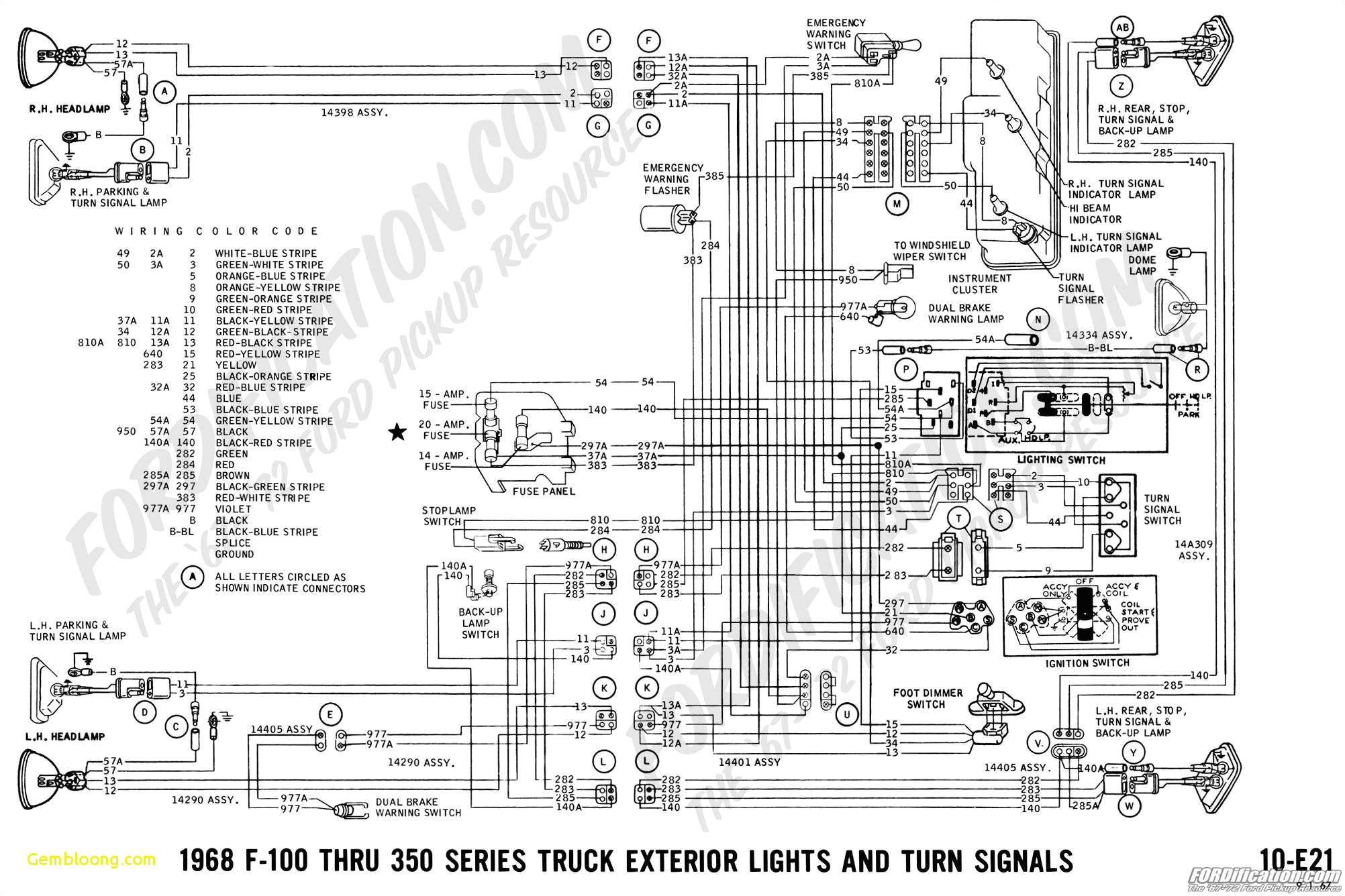10 ford trucks wiring diagrams free