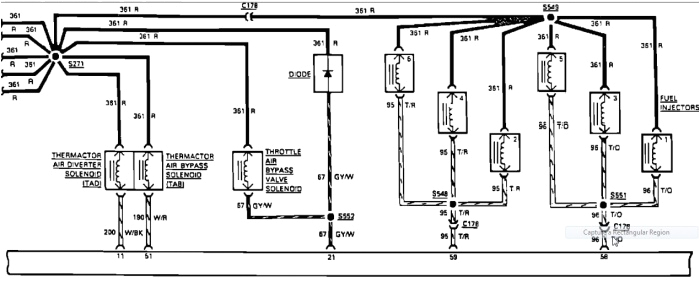 ford fuel injector wiring wiring diagram centre 2005 crown vic injector wiring