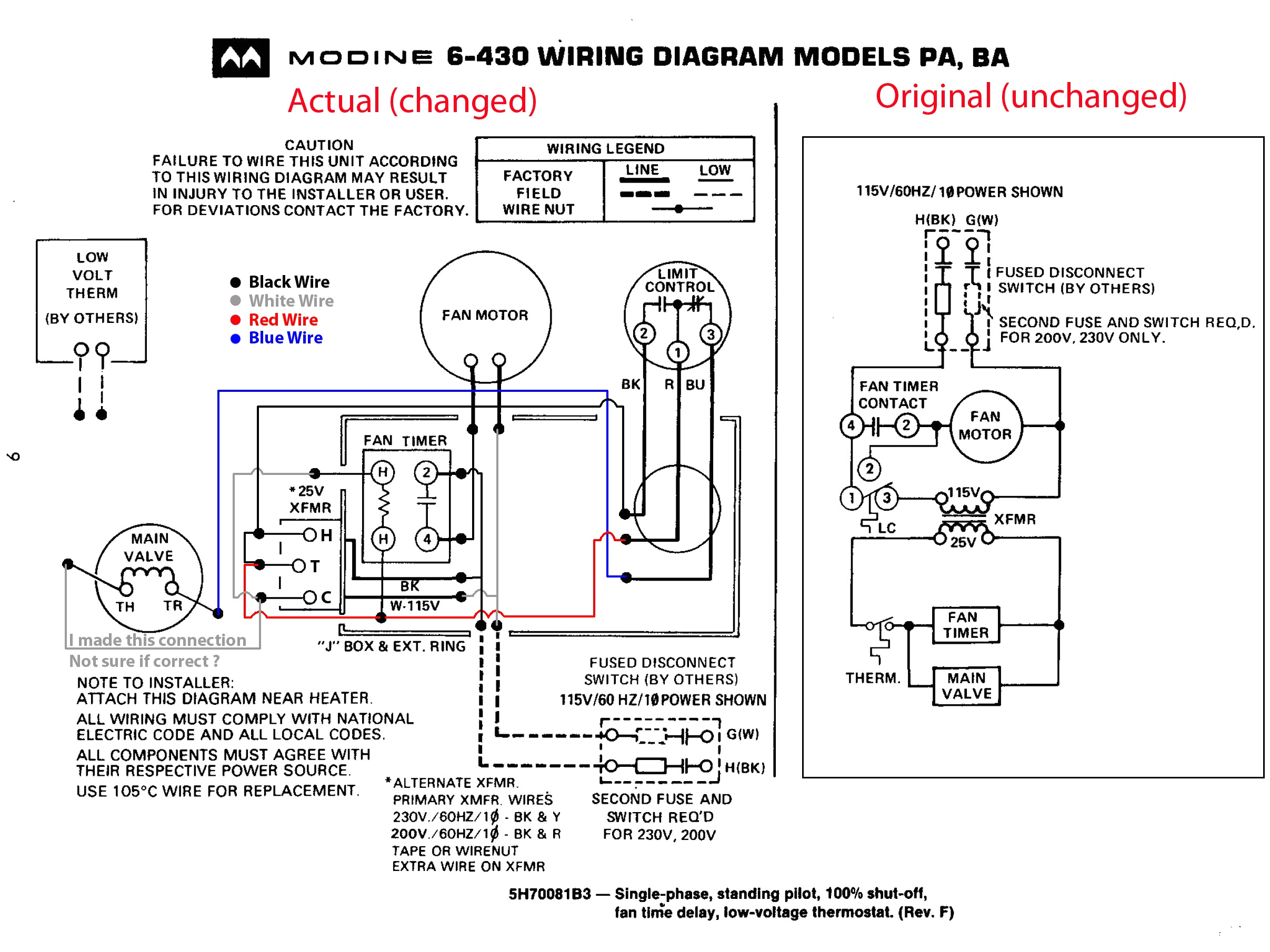 goodman air handler fan relay wiring diagram free picture