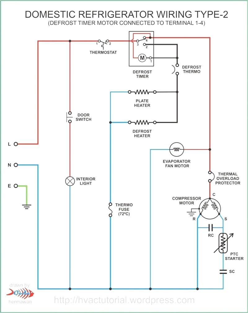 wiring diagram of refrigerator wiring diagram mega refrigerator wiring type2