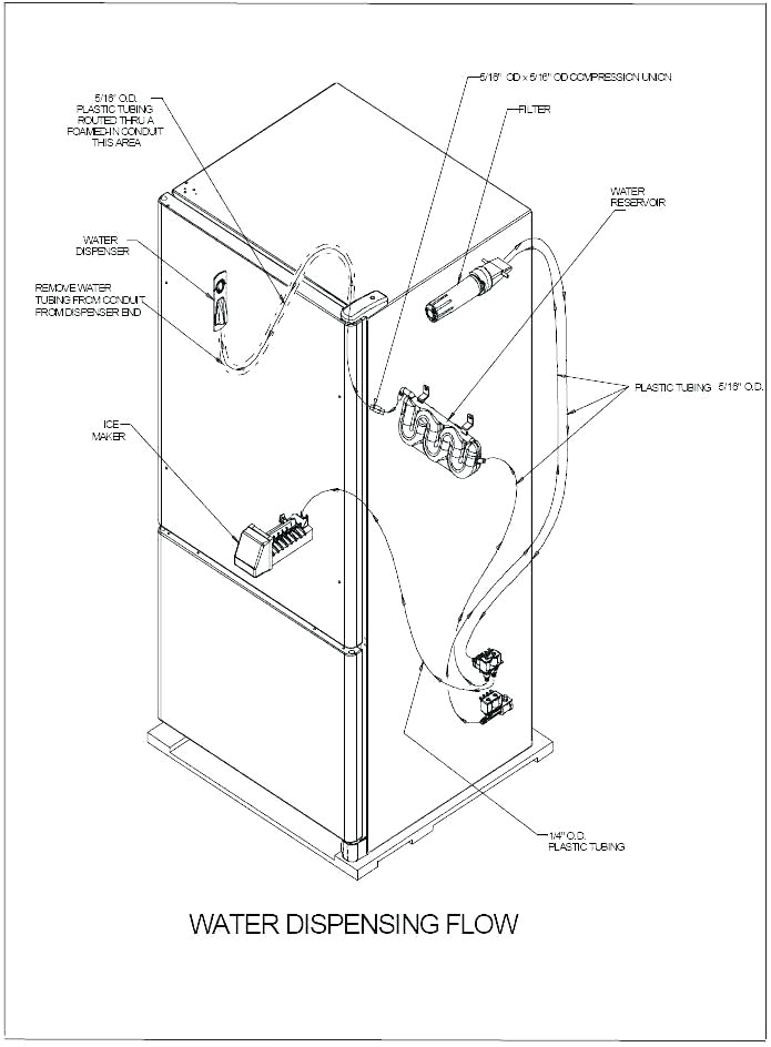 wiring diagram for ge refrigerator