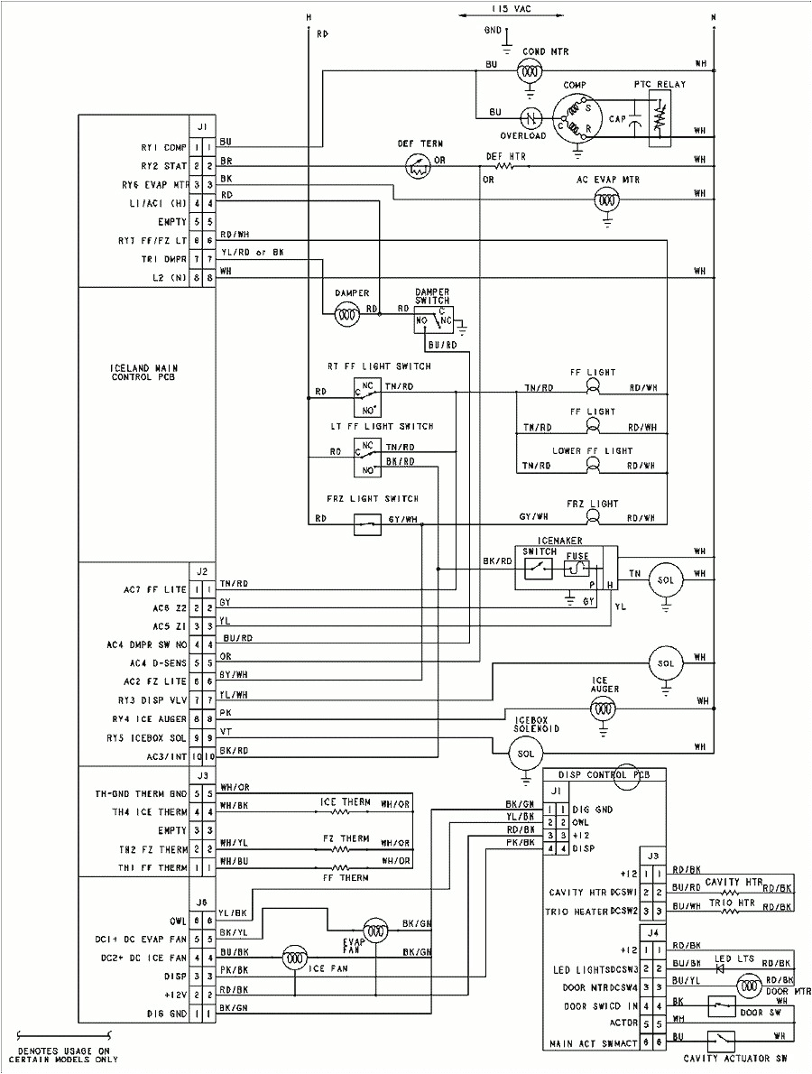 ge refrigerator electrical wiring diagram wiring diagram articlegeneral electric freezer wiring diagram wiring diagram ge refrigerator