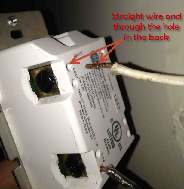 the difference in installing the physical wire for the ge z wave zwave light switch wiring