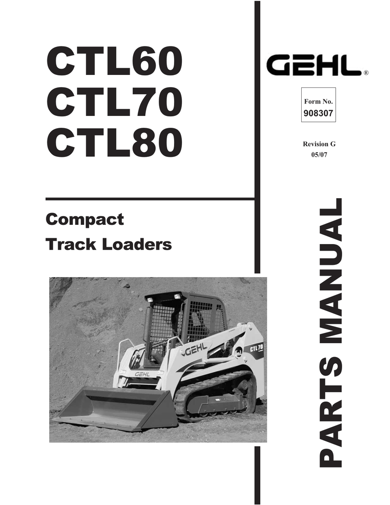 compact track loader ctl60 ctl70 ctl80
