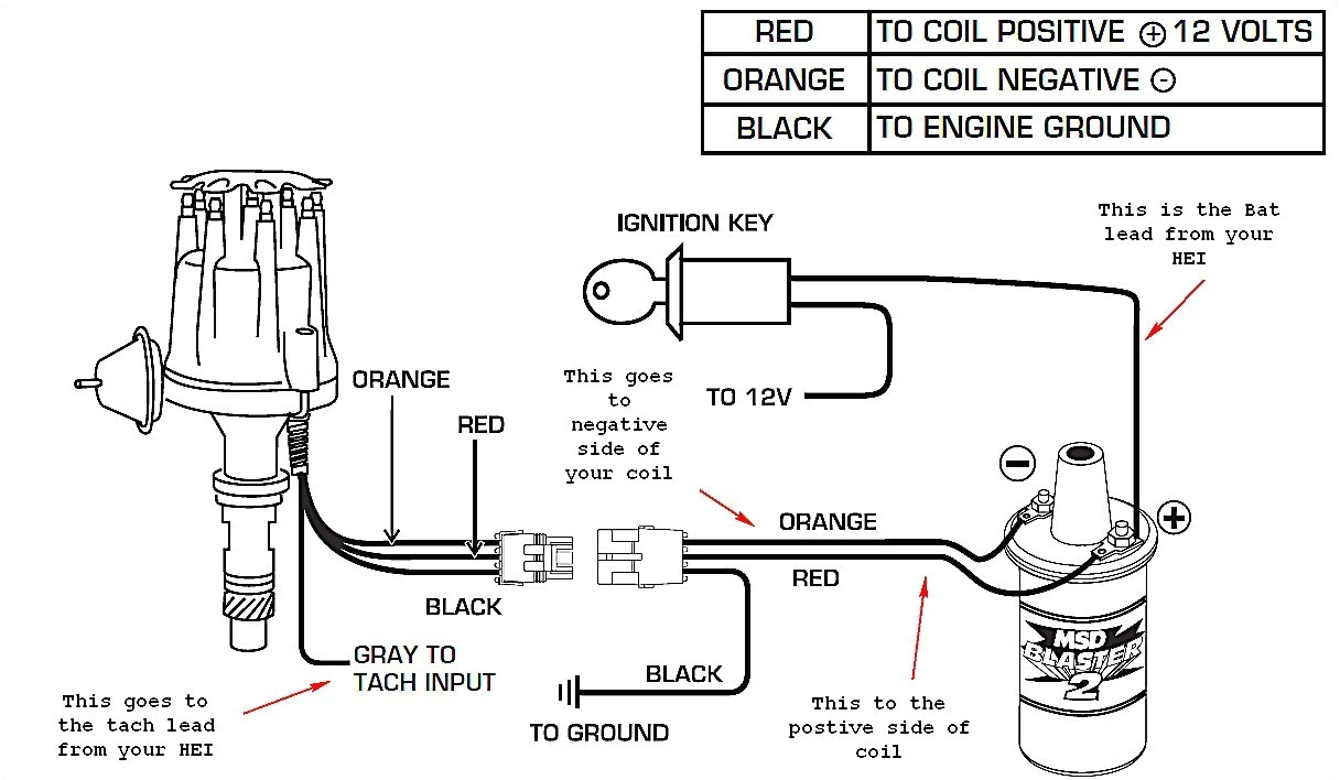gm hei distributor wiring diagram lovely chevy ford ignition coil of sbc 6 for jpg