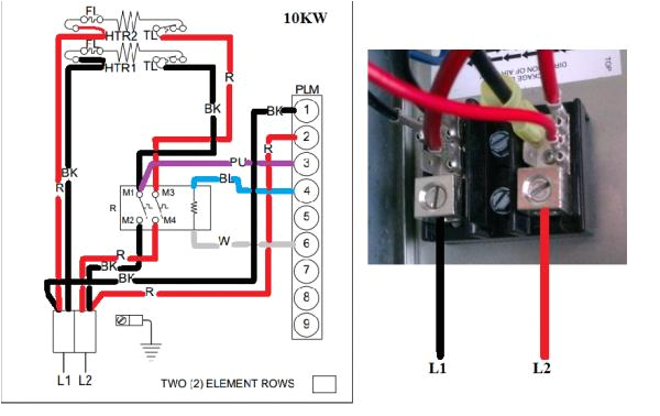 wiring to heat strip for heat pump system doityourself com heat strip wiring diagram strip heat wiring diagram